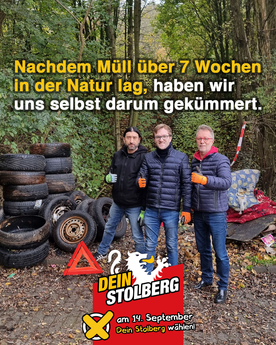Illegaler Müll bleibt trotz Meldung seit Wochen in der Natur liegen Illegaler Müll bleibt trotz Meldung seit Wochen in der Natur liegen